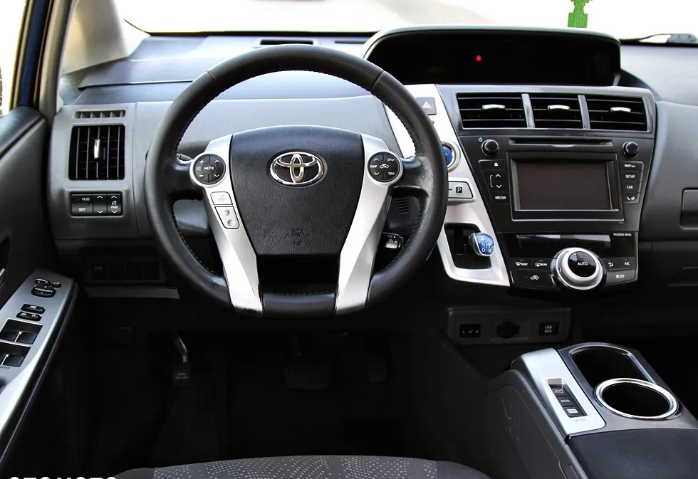 Toyota Prius+ cena 46990 przebieg: 261400, rok produkcji 2012 z Skępe małe 667